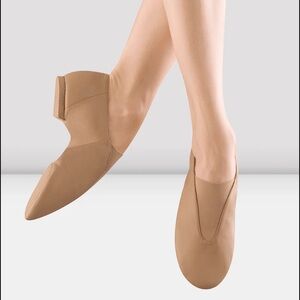 Bloch Tan Super Jazz Shoes, Size 5 1/2